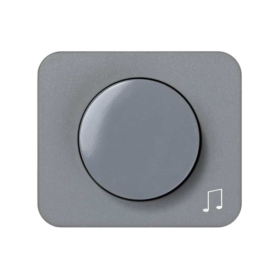 SIMON 75055-35 Placa SIMON 75 para potenciómetro gris
